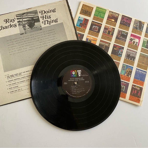 Ray Charles Vinyl LP – Doing His Thing | Vintage Soul Record - Picture 4 of 4